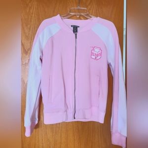 Strawberry Bomber Jacket